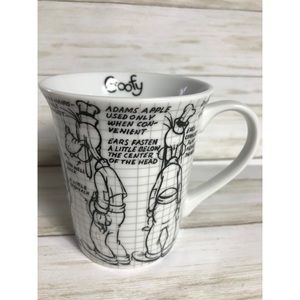 Disney Goofy sketch mug
